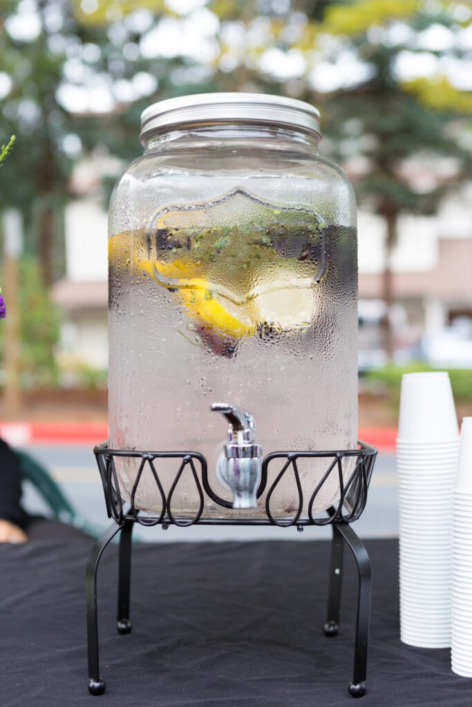 water station tips for wedding mobile bars